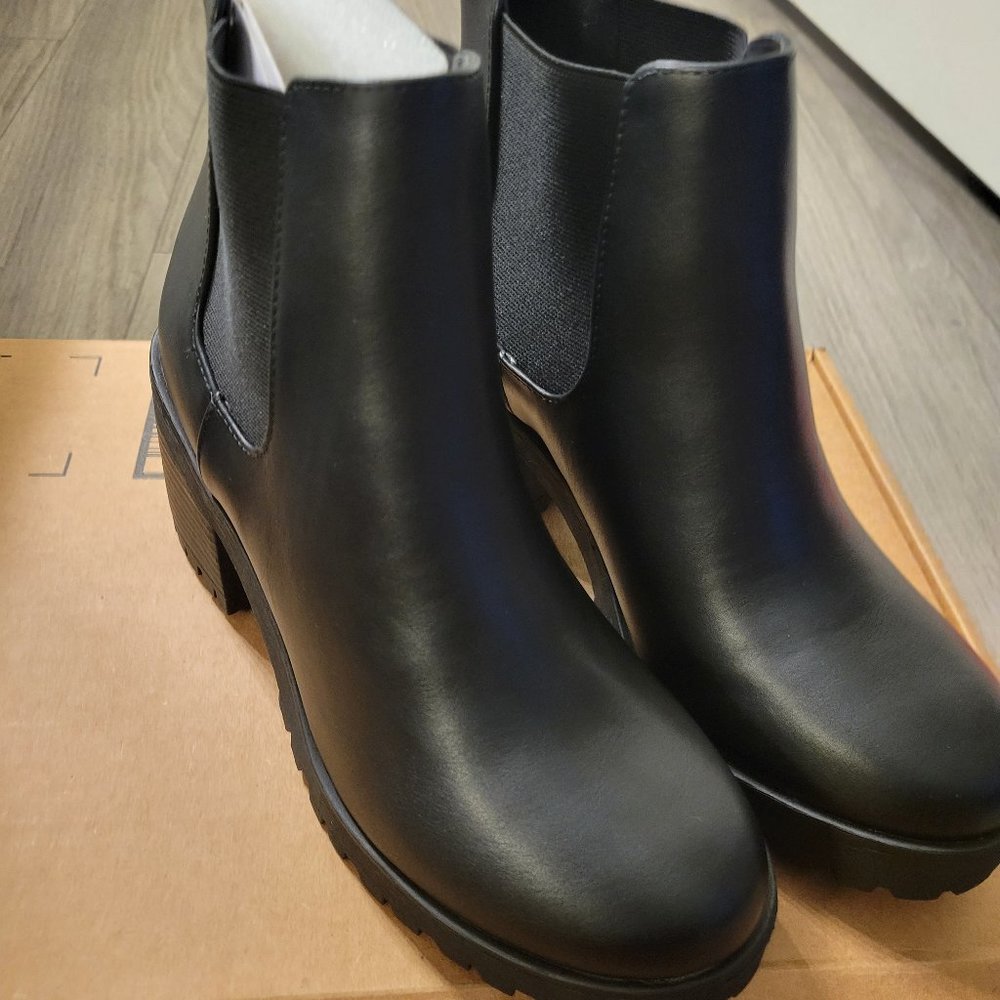 A pair of ankle boots